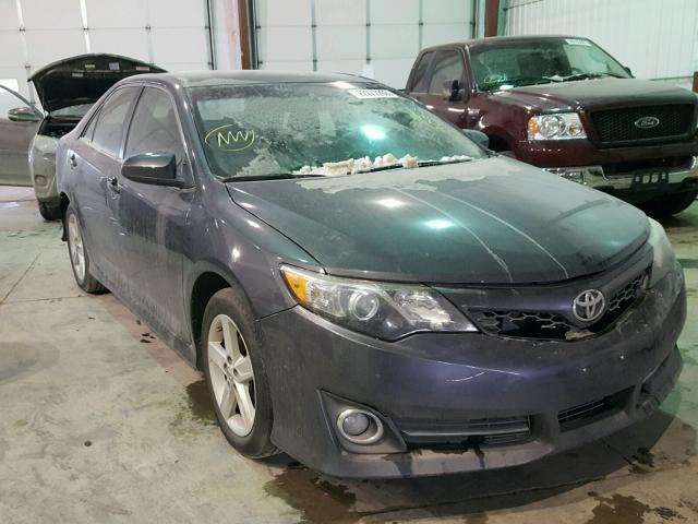 4T1BF1FK8CU029860 - 2012 TOYOTA CAMRY BASE GRAY photo 1