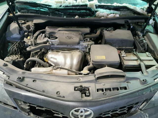 4T1BF1FK8CU029860 - 2012 TOYOTA CAMRY BASE GRAY photo 7