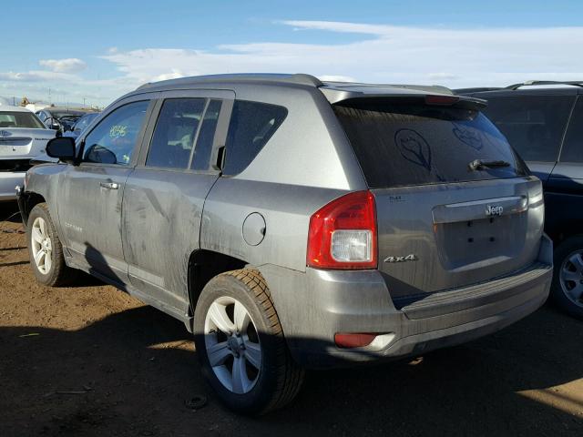 1C4NJDBB3ED593281 - 2014 JEEP COMPASS SP SILVER photo 3