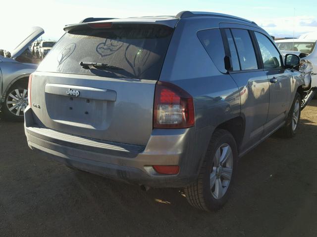 1C4NJDBB3ED593281 - 2014 JEEP COMPASS SP SILVER photo 4