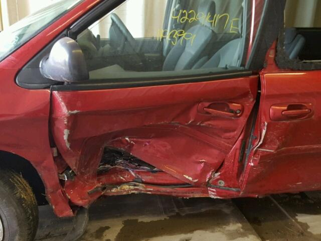 2A4GP44R46R705600 - 2006 CHRYSLER TOWN & COU RED photo 10