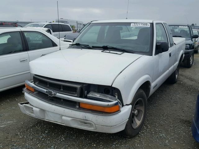 1GCCS19W0YK299414 - 2000 CHEVROLET S TRUCK S1 WHITE photo 2