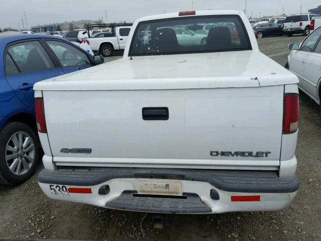 1GCCS19W0YK299414 - 2000 CHEVROLET S TRUCK S1 WHITE photo 6