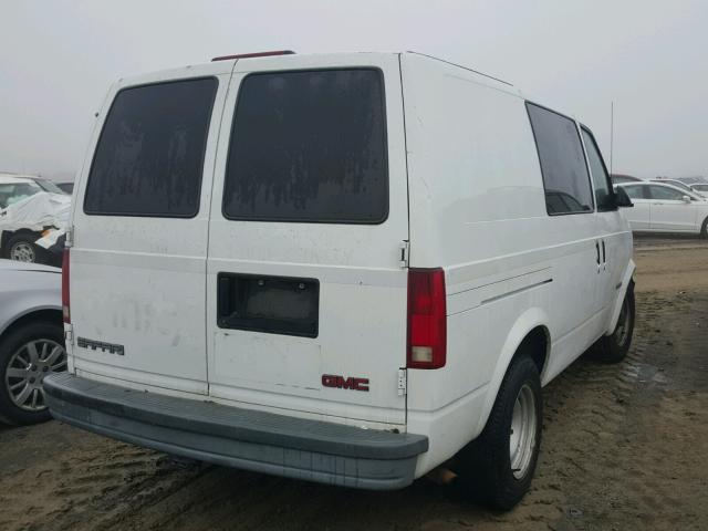 1GTDM19W2YB523135 - 2000 GMC SAFARI XT WHITE photo 4