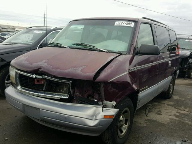 1GKEL19W5VB540504 - 1997 GMC SAFARI XT PURPLE photo 2