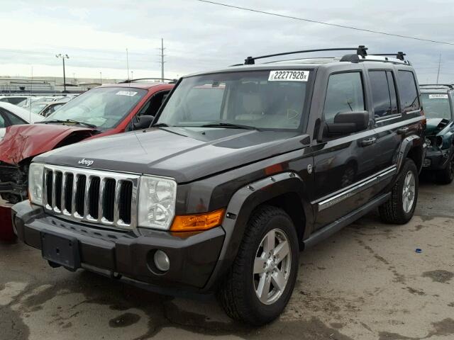 1J8HG58N26C144905 - 2006 JEEP COMMANDER CHARCOAL photo 2