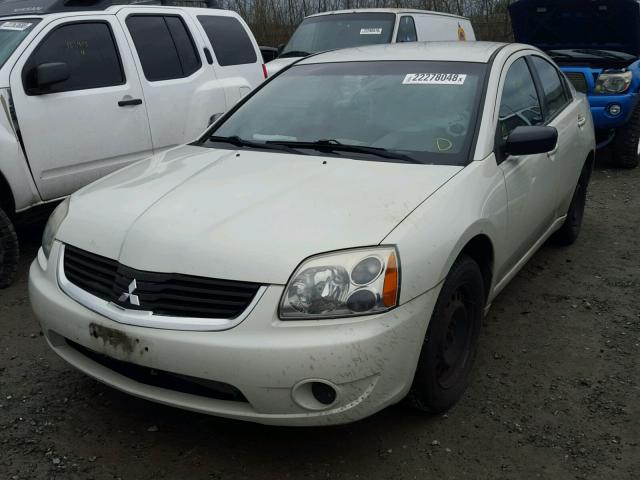 4A3AB36F77E056667 - 2007 MITSUBISHI GALANT ES WHITE photo 2