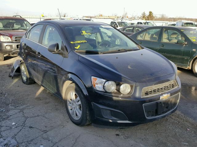 1G1JC5SH6F4138759 - 2015 CHEVROLET SONIC LT BLACK photo 1