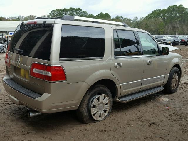 5LMFU27568LJ14034 - 2008 LINCOLN NAVIGATOR GOLD photo 4