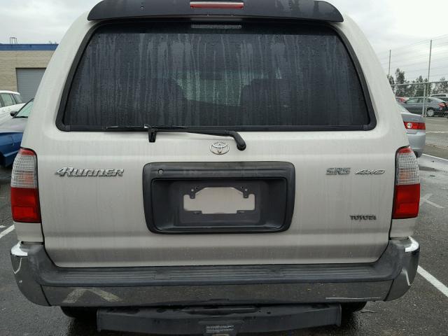 JT3HN86R6Y0314843 - 2000 TOYOTA 4RUNNER SR GRAY photo 9