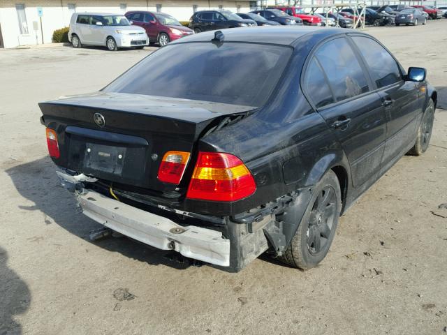 WBAET37415NJ85884 - 2005 BMW 325 I BLACK photo 4