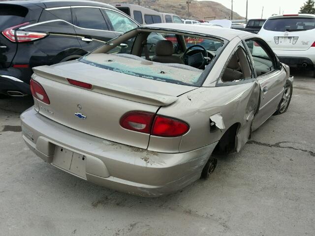 1G1JC1245Y7249441 - 2000 CHEVROLET CAVALIER TAN photo 4