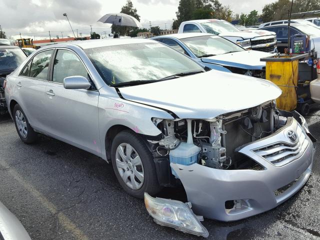 4T4BF3EK8AR022262 - 2010 TOYOTA CAMRY BASE SILVER photo 1