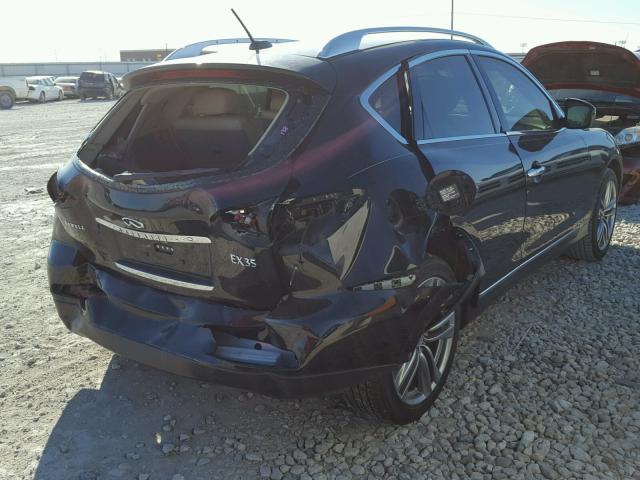 JN1AJ0HP8BM800479 - 2011 INFINITI EX35 BASE BLACK photo 4