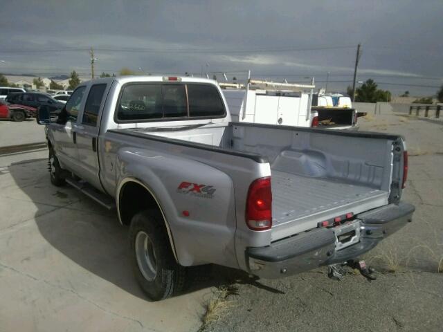 1FTWW33P14EC96948 - 2004 FORD F350 SUPER SILVER photo 3