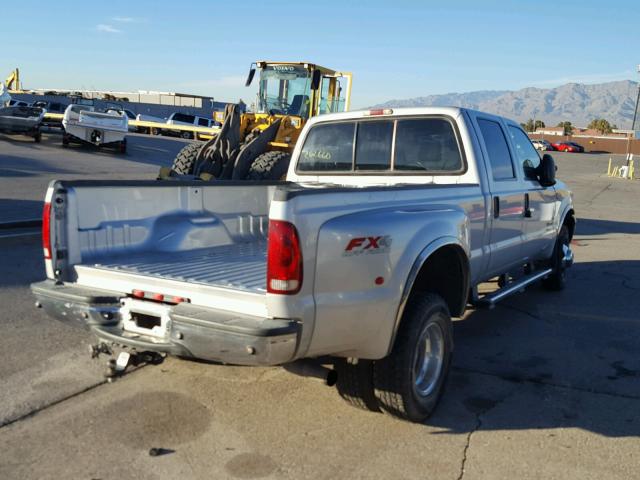 1FTWW33P14EC96948 - 2004 FORD F350 SUPER SILVER photo 4