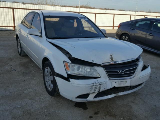 5NPET46C89H537091 - 2009 HYUNDAI SONATA GLS WHITE photo 1