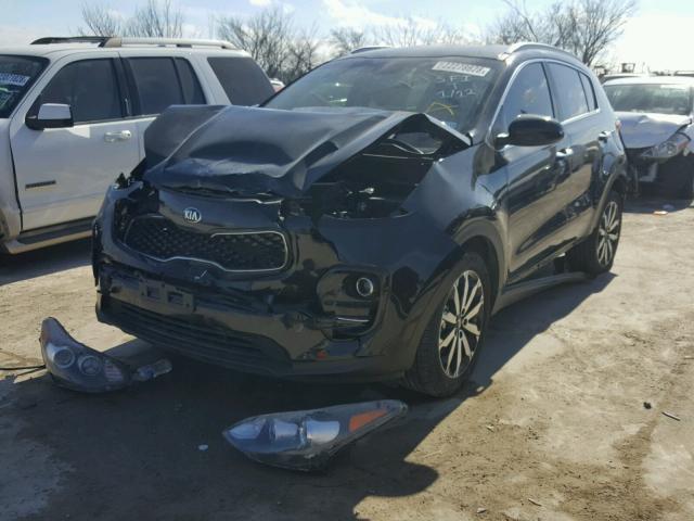 KNDPN3AC7H7106801 - 2017 KIA SPORTAGE E BLACK photo 2