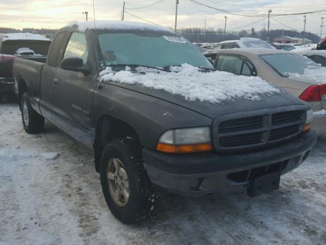 1B7GG32X12S520236 - 2002 DODGE DAKOTA SPO BLACK photo 1