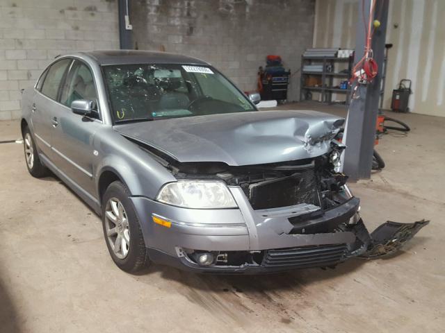 WVWPD63B24E037398 - 2004 VOLKSWAGEN PASSAT GLS GRAY photo 1