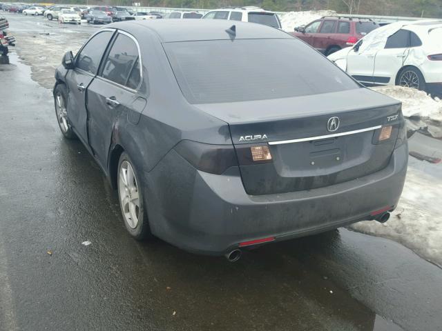 JH4CU2F66BC006667 - 2011 ACURA TSX BLACK photo 3