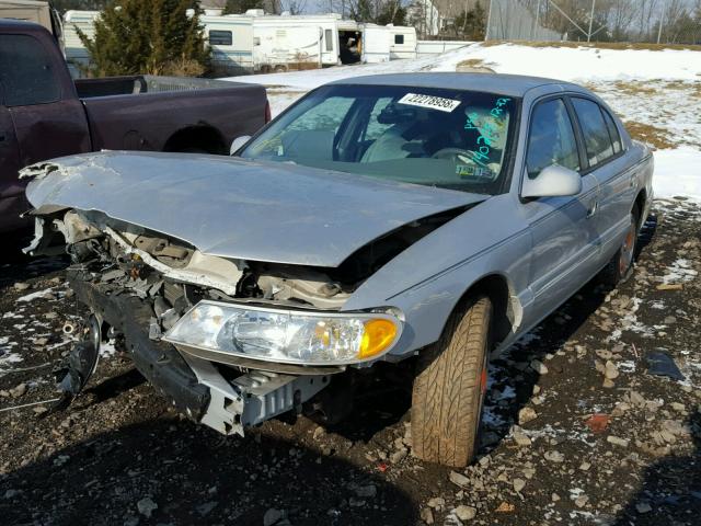 1LNFM97V8WY740275 - 1998 LINCOLN CONTINENTA SILVER photo 2