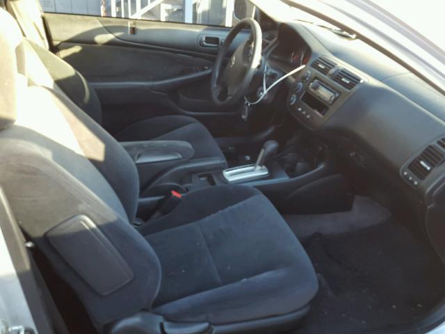 1HGEM22014L057543 - 2004 HONDA CIVIC EX SILVER photo 5