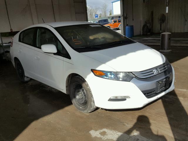 JHMZE2H52BS011396 - 2011 HONDA INSIGHT LX WHITE photo 1