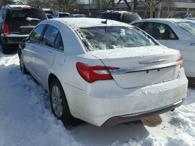 1C3CCBBB9EN172346 - 2014 CHRYSLER 200 TOURIN WHITE photo 3