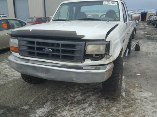 1FTHX26G7TEB28127 - 1996 FORD F250 WHITE photo 9