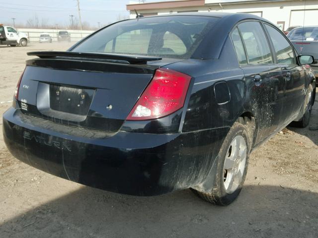 1G8AJ58FX7Z134439 - 2007 SATURN ION LEVEL BLACK photo 4