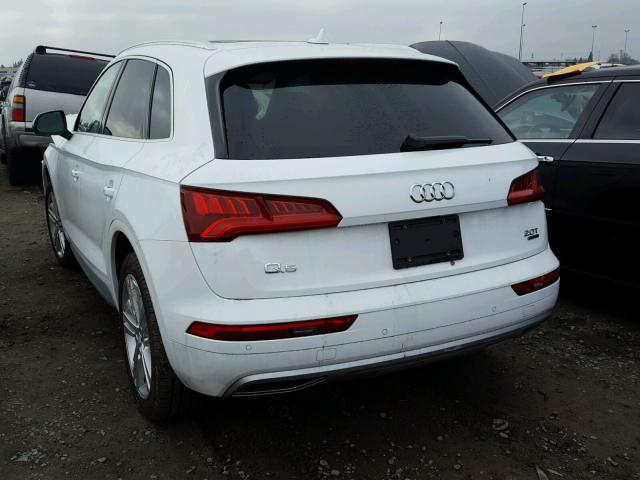 WA1BNAFY1J2024207 - 2018 AUDI Q5 PREMIUM WHITE photo 3