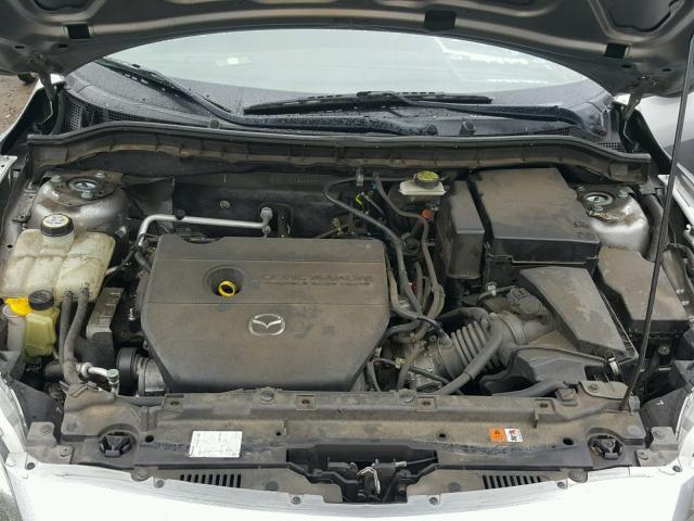 JM1BL1SG3A1255592 - 2010 MAZDA 3 I GRAY photo 7