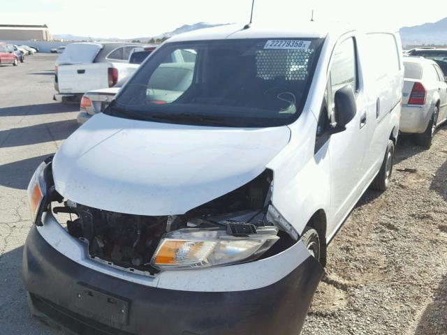 3N6CM0KN2EK697615 - 2014 NISSAN NV200 2.5S WHITE photo 2