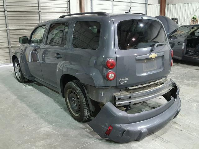 3GNDA13D88S629326 - 2008 CHEVROLET HHR LS GRAY photo 3