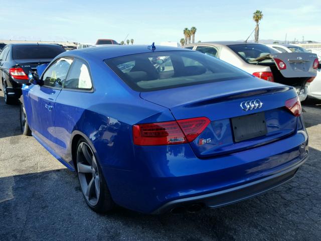 WAUC4AFR6GA008411 - 2016 AUDI S5 PREMIUM BLUE photo 3