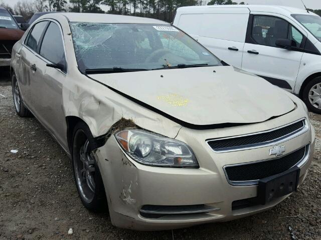 1G1ZC5EB1AF155928 - 2010 CHEVROLET MALIBU 1LT GOLD photo 1