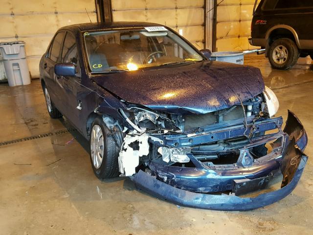 JA3AJ26EX6U071867 - 2006 MITSUBISHI LANCER ES BLUE photo 1