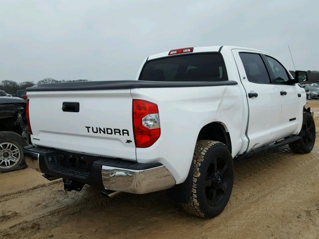 5TFEW5F12GX201756 - 2016 TOYOTA TUNDRA CRE WHITE photo 4