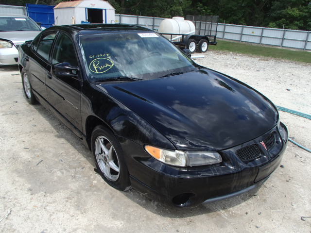 1G2WP52K21F183129 - 2001 PONTIAC GRAND PRIX BLACK photo 1