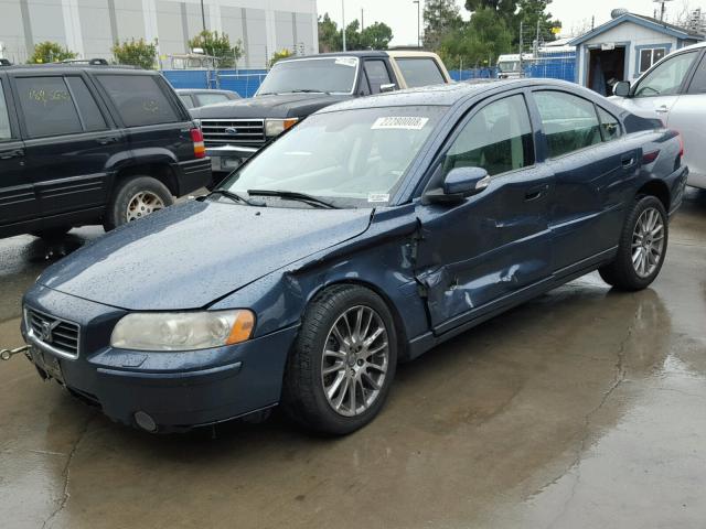 YV1RS592472612245 - 2007 VOLVO S60 2.5T BLUE photo 2