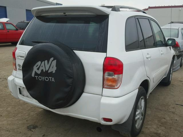 JTEGH20V120070409 - 2002 TOYOTA RAV4 WHITE photo 4