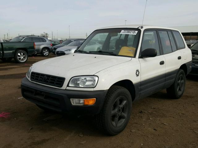 JT3GP10V4Y0045809 - 2000 TOYOTA RAV4 WHITE photo 2