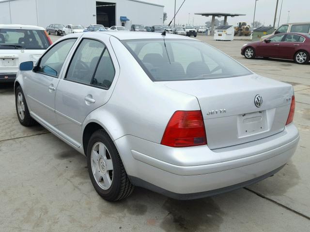 3VWSD29M5YM154210 - 2000 VOLKSWAGEN JETTA GLS SILVER photo 3