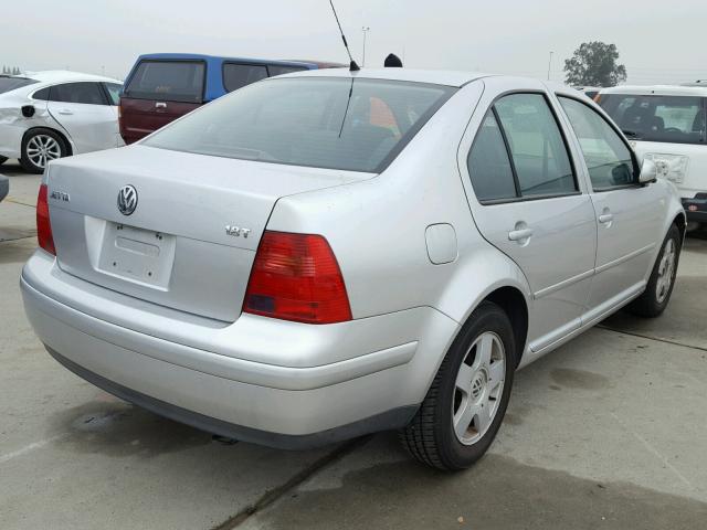 3VWSD29M5YM154210 - 2000 VOLKSWAGEN JETTA GLS SILVER photo 4