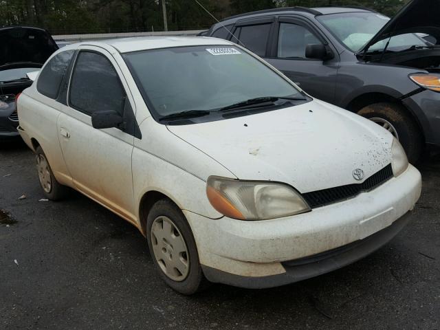 JTDAT123310140439 - 2001 TOYOTA ECHO WHITE photo 1