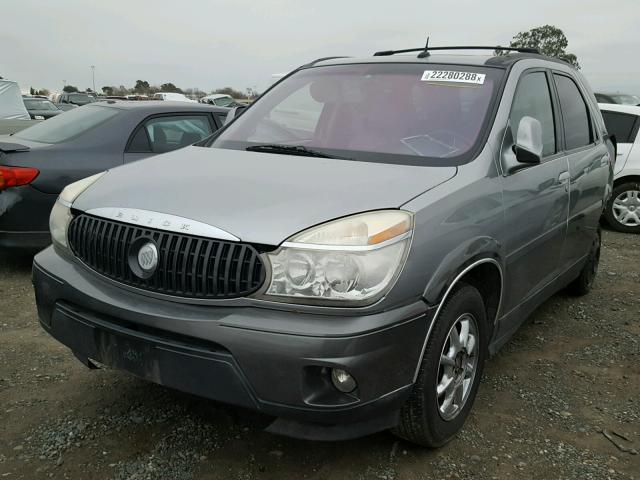 3G5DB03E94S564612 - 2004 BUICK RENDEZVOUS GRAY photo 2