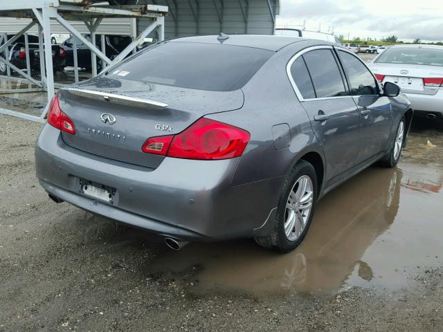 JN1CV6AR4CM679964 - 2012 INFINITI G37 GRAY photo 4