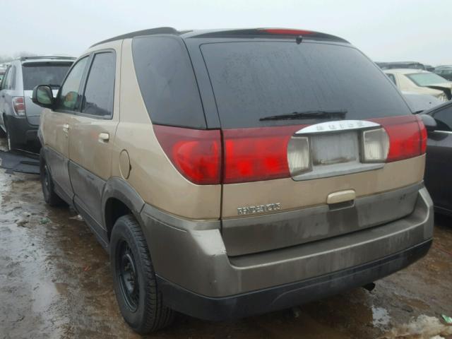 3G5DA03E44S561751 - 2004 BUICK RENDEZVOUS TAN photo 3