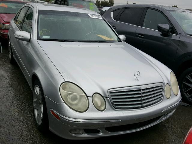 WDBUF70J83A094465 - 2003 MERCEDES-BENZ E 500 SILVER photo 1